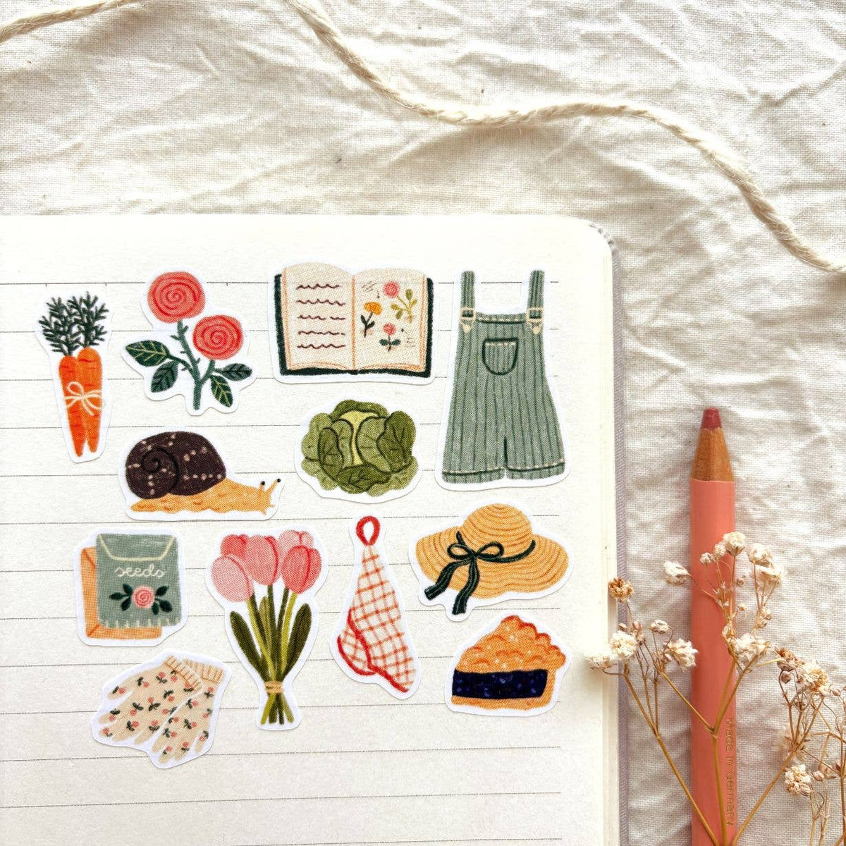 In the Garden Sticker Sheet | Och Monika