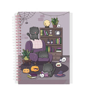 Black Cat Reusable Sticker Book by CutieSquad | Papertail Fox