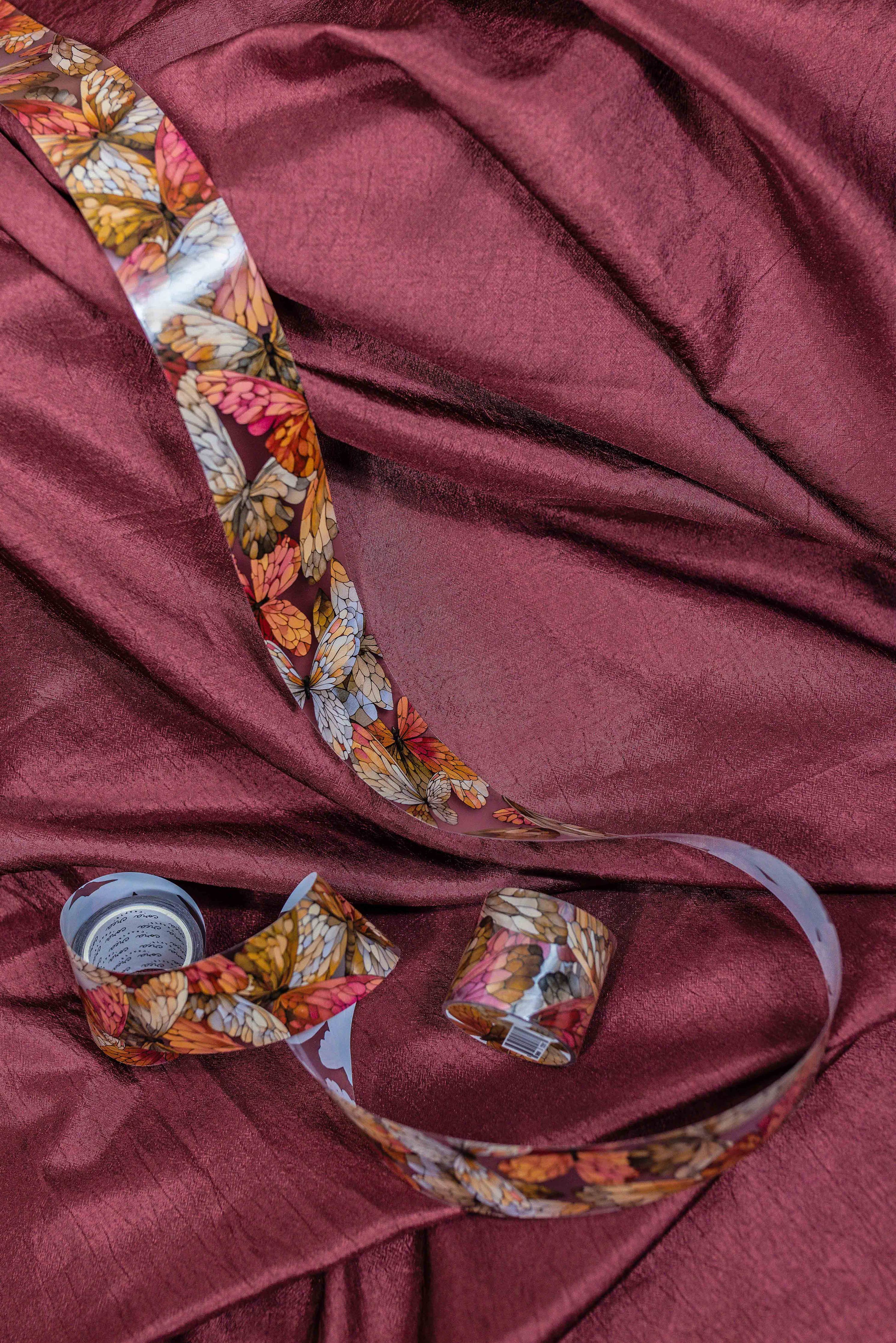 Butterfly Transparent Tape | CoraCreaCrafts