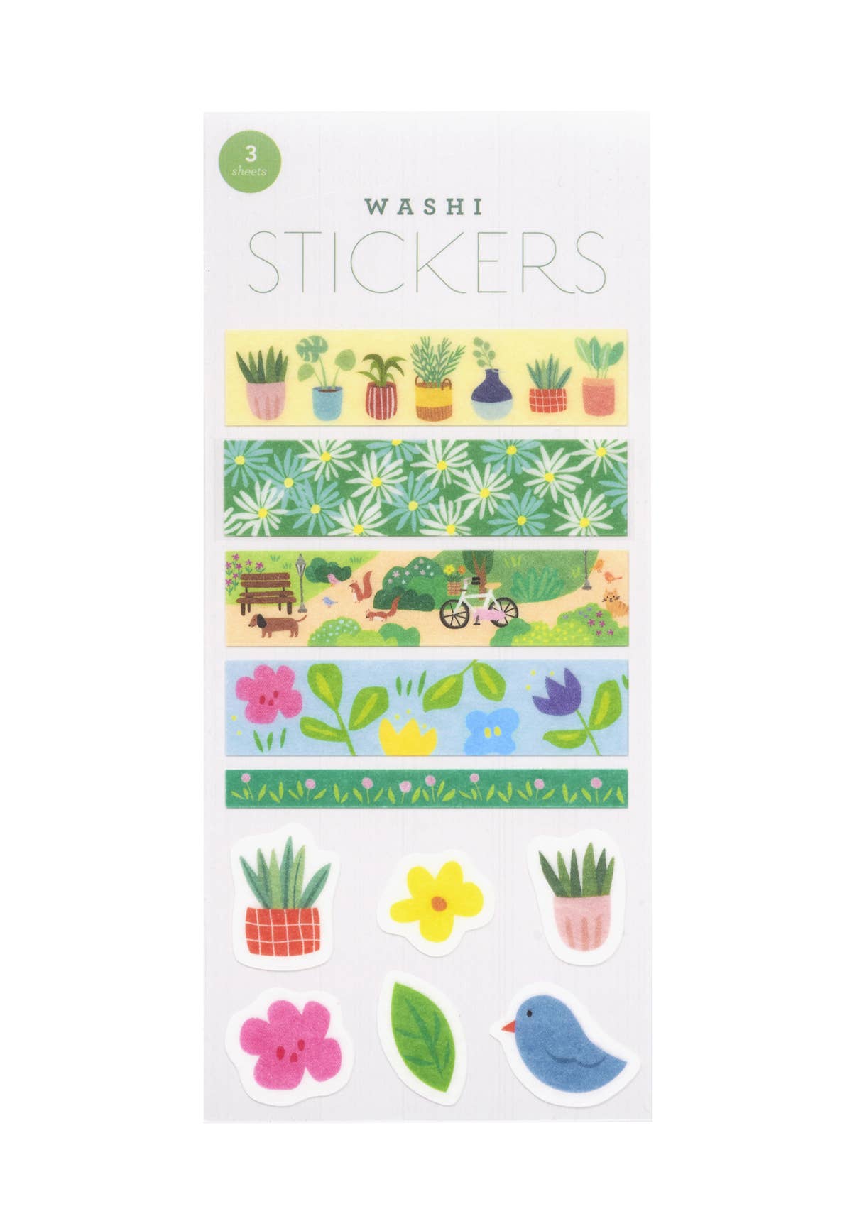 Floral Washi Stickers by Girl of All Work | Papertail Fox