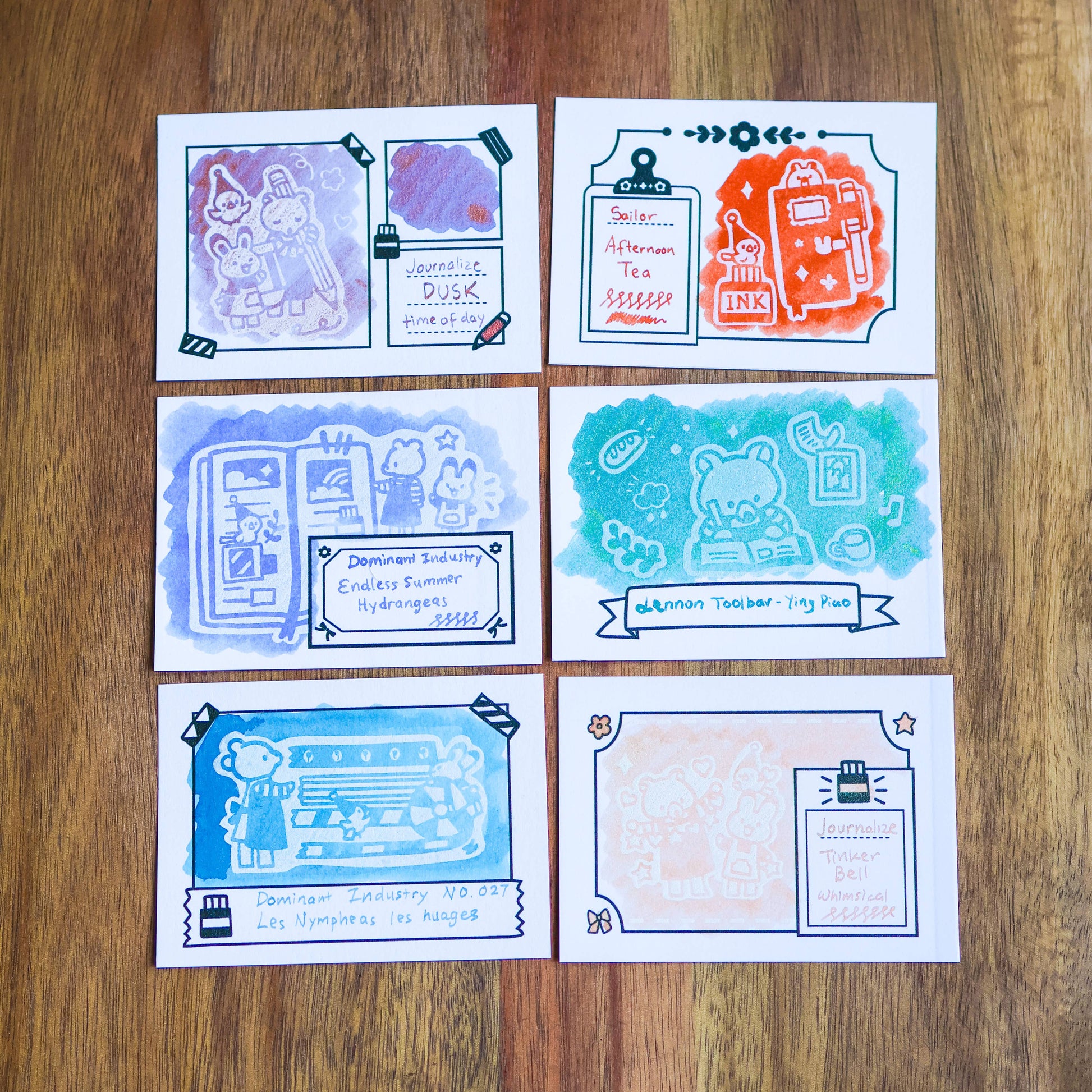 Little Journal Ink Cards by Thousand Skies | Papertail Fox