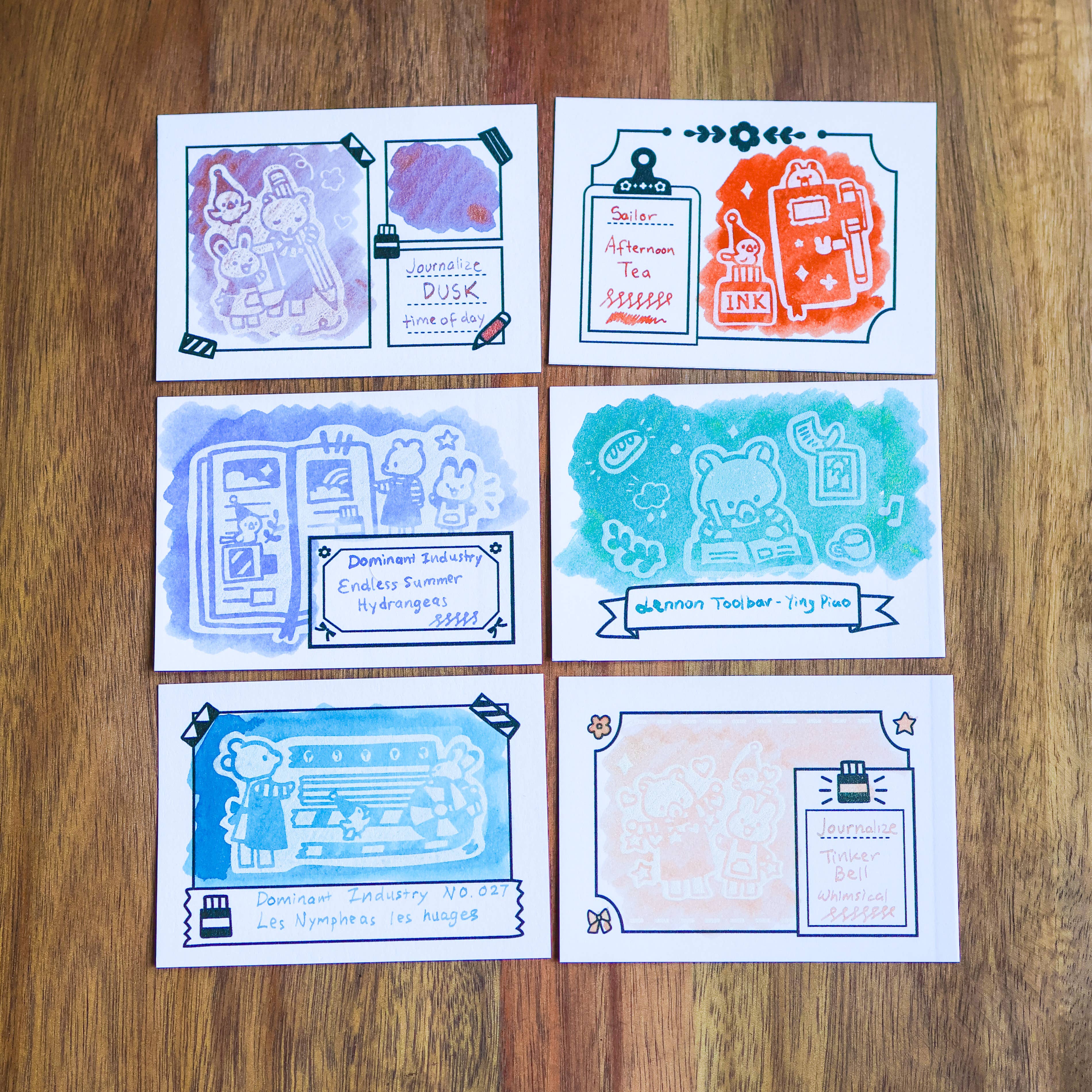 Little Journal Ink Cards by Thousand Skies | Papertail Fox