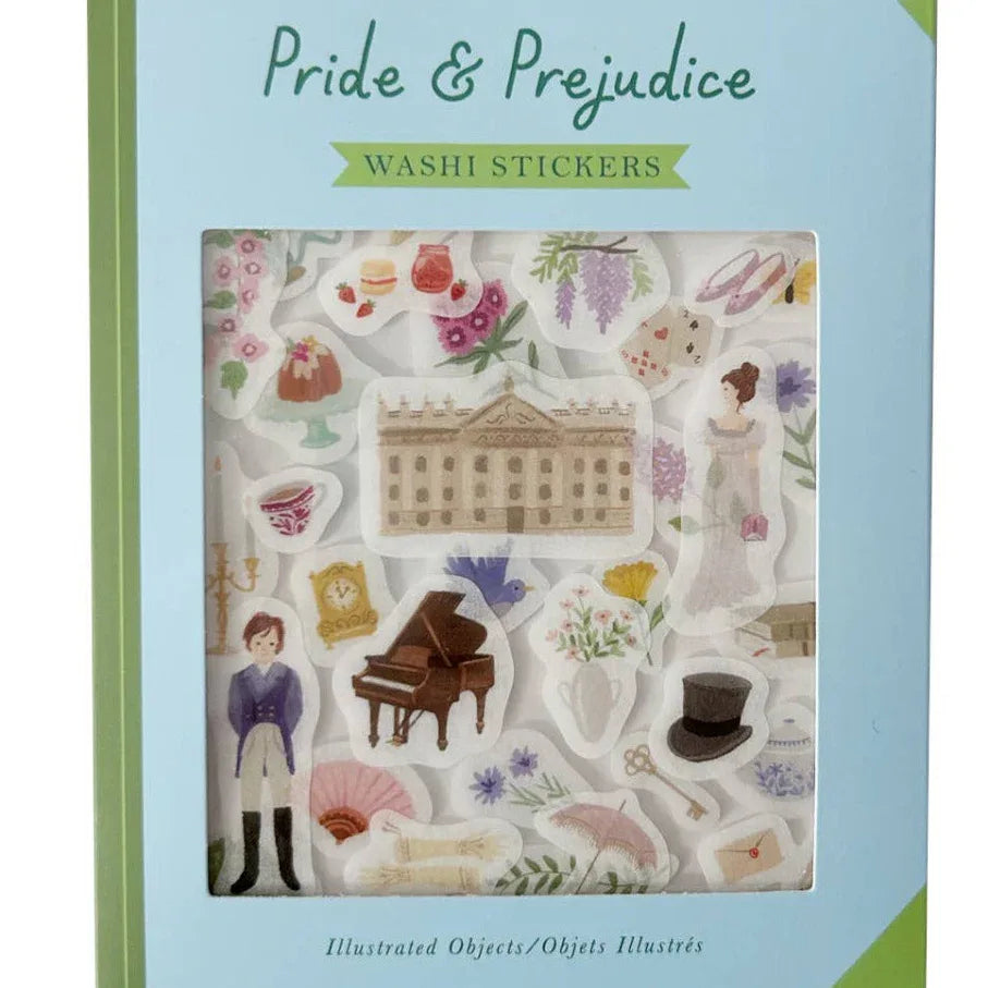 Pride and Prejudice Washi Stickers by Girl of All Work | Papertail Fox