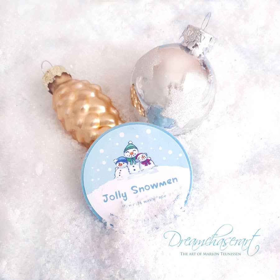 Jolly Snowmen christmas winter washi tape