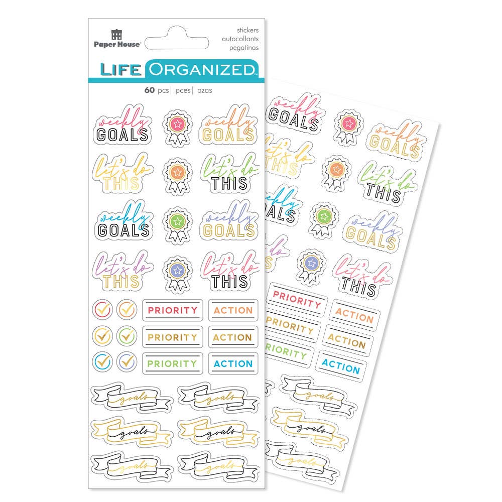 Planner Stickers - Creative Journaling Goals