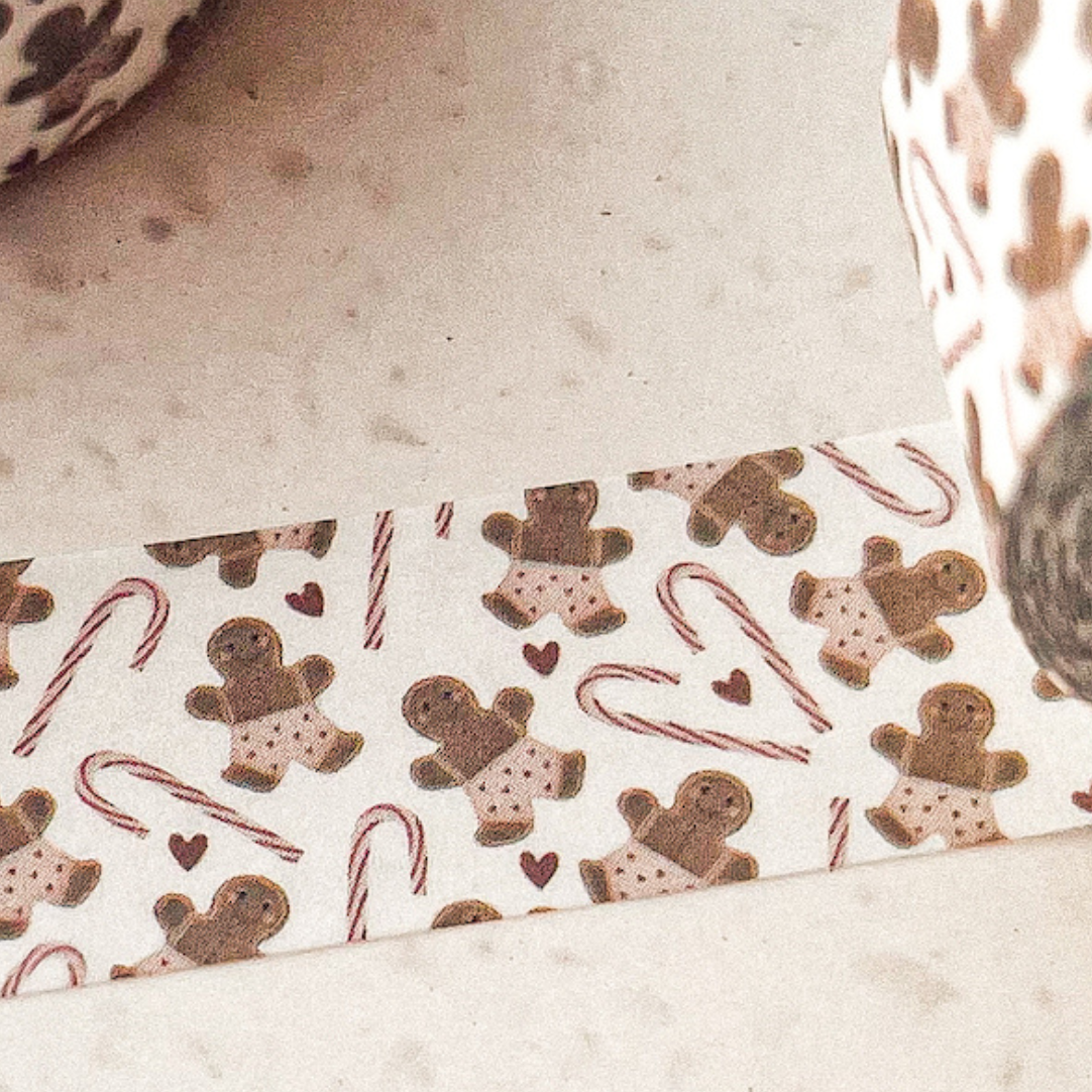 Gingerbread Washi Tape | Tilda & Theo