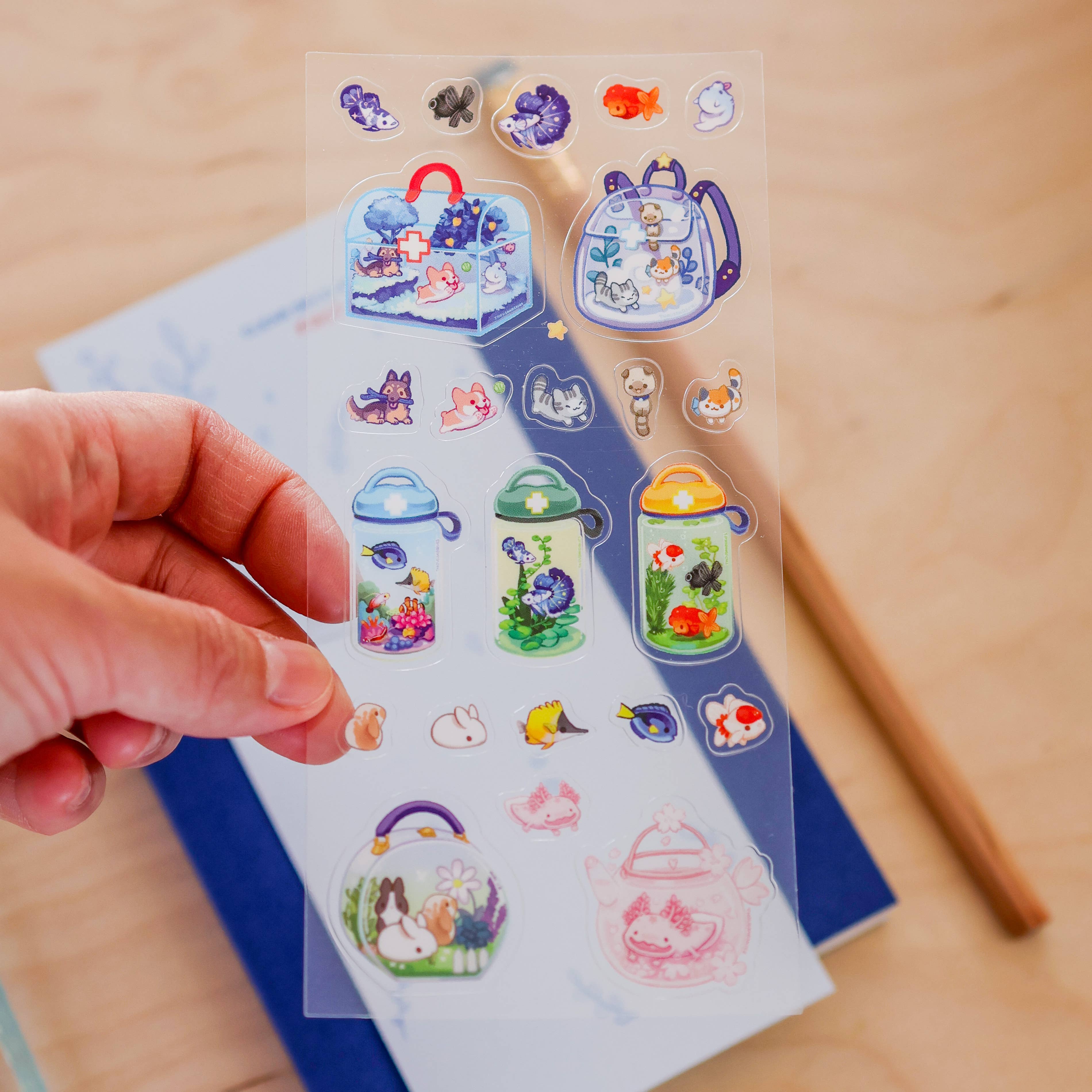 First Aid Kit Clear Sticker Sheet by Thousand Skies | Papertail Fox