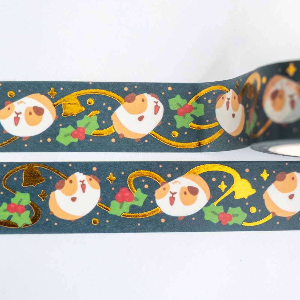 Guinea Bells Gold Foil Washi Tape | Birdie Tam