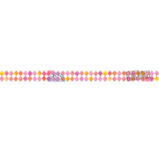 PLUS Deco Rush Tape in Diamonds design showing a row of small colorful diamond gems