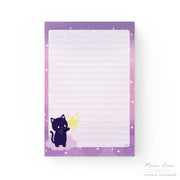 Wishing Star Cat Notepad