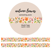 Autumn Leaves Washi Tape by Penpaling Paula | Papertail Fox