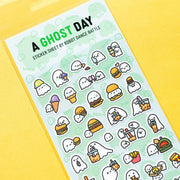 A Ghost Day Planner Sticker Sheet | Robot Dance Battle - Papertail Fox