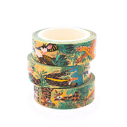 Giraffe & Okapi Single Roll Washi Tape by Shoal | Papertail Fox