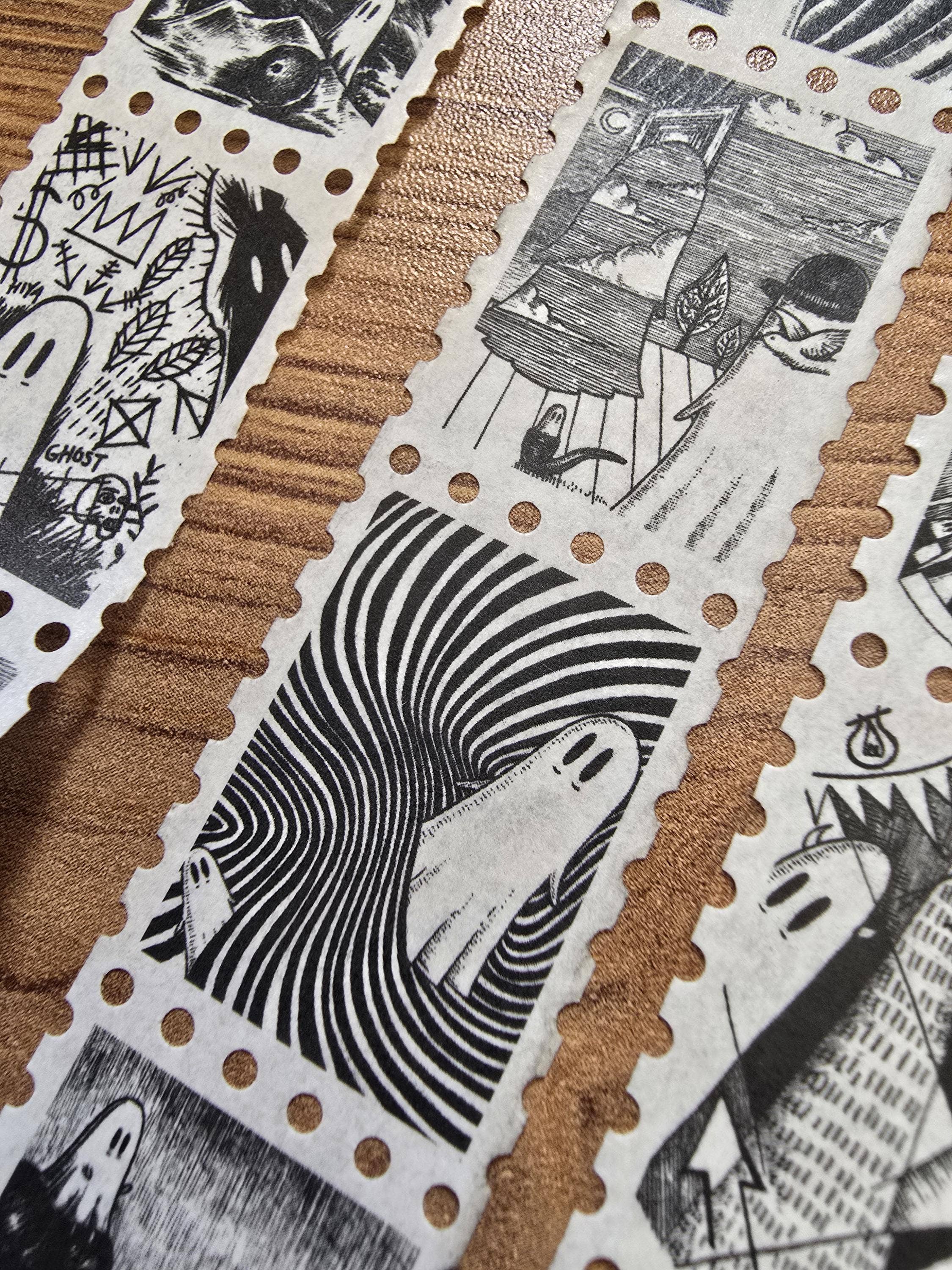 Creative Spirits Stamp Washi Tape #2 - Ghosts of Art History by Jon Turner | Papertail Fox