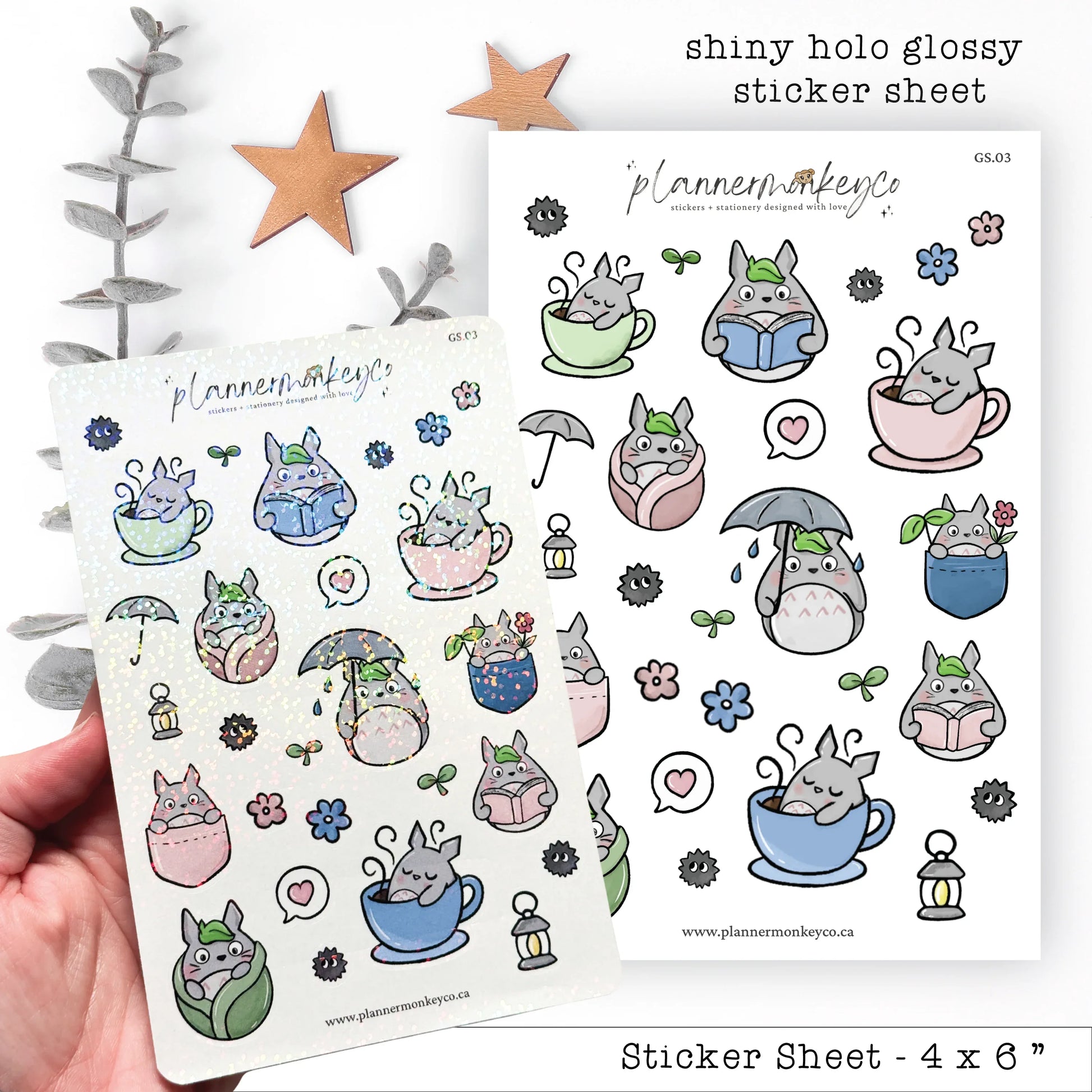 Cozy Tales Sticker Sheet | Plannermonkeyco - Papertail Fox