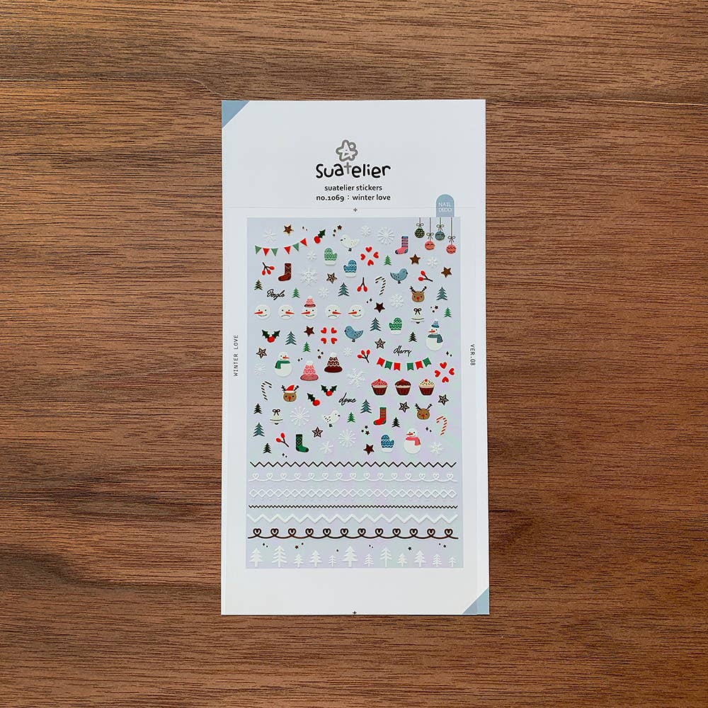 Winter Love Sticker Sheet by Suatelier