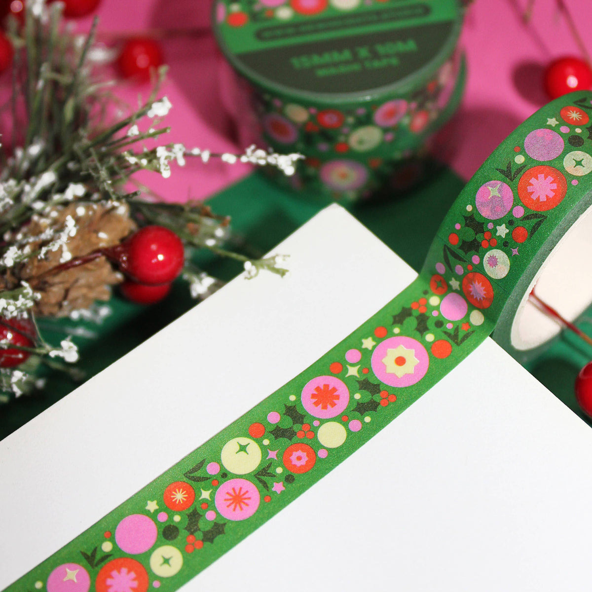 Cheerful Garland Washi Tape | New Heights Studio