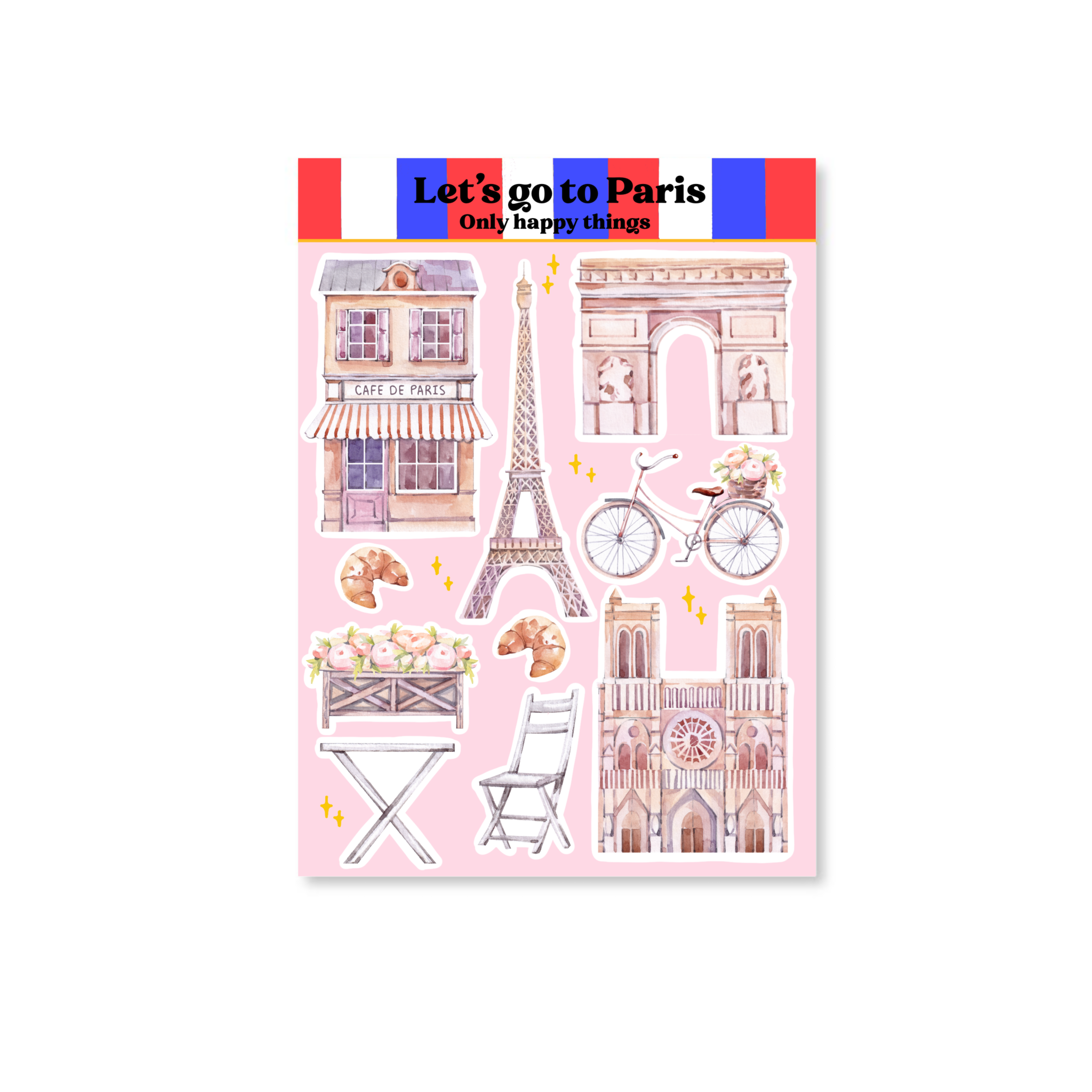 Only Happy Things: Let'S Go To Paris A6