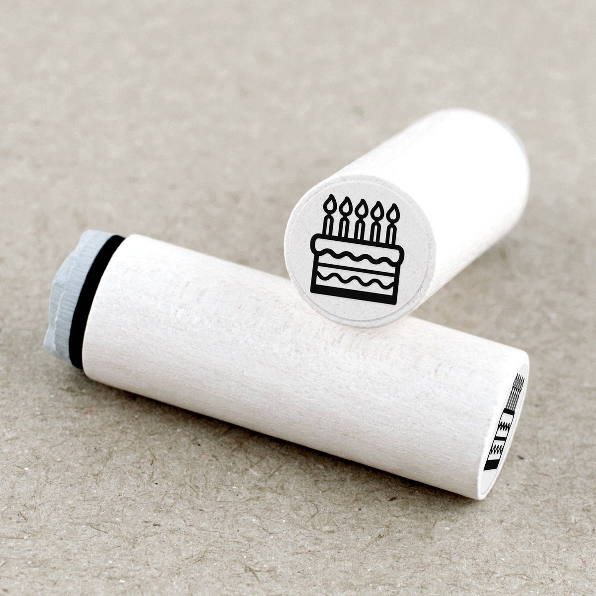 Birthday Cake Mini Stamp by Merry & Bright | Papertail Fox