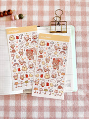Rainy Days Sticker Sheet no.039 by Cherry Rabbit | Papertail Fox