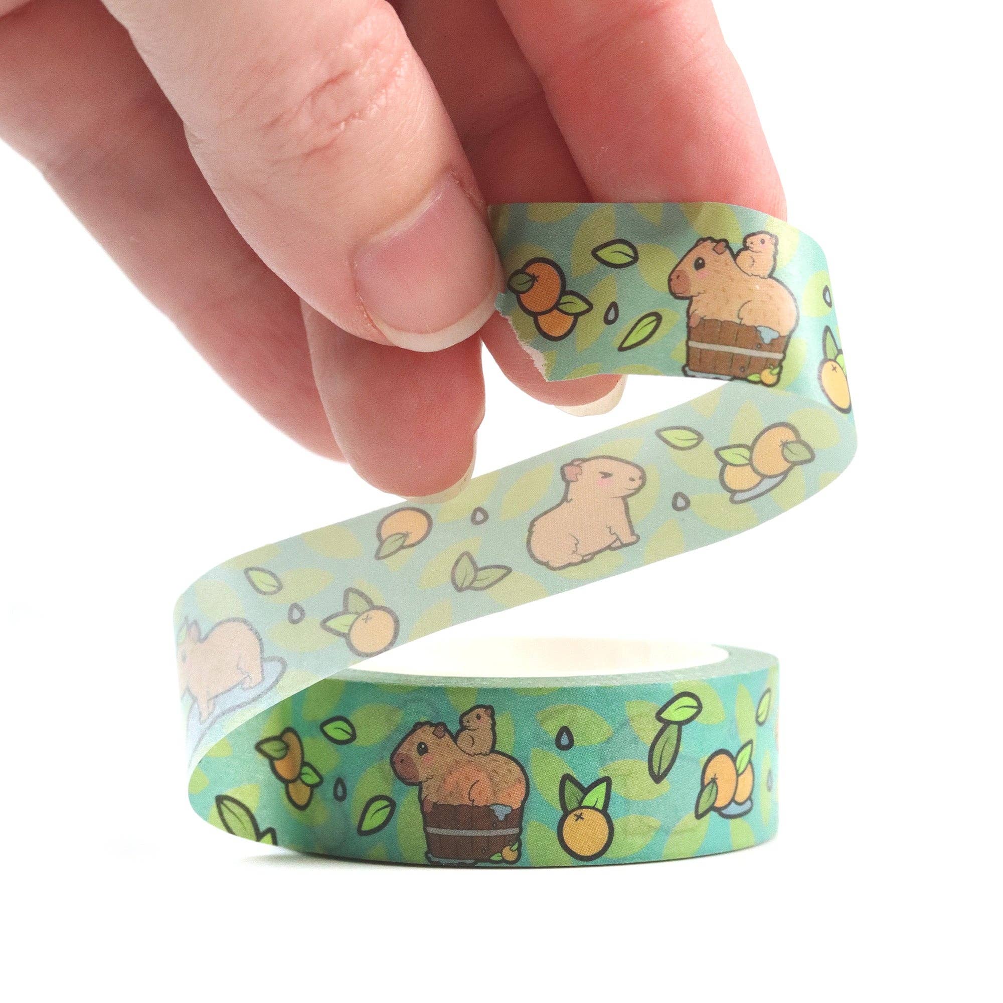 Capybara Cuties Washi Tape | LuxCups Creative