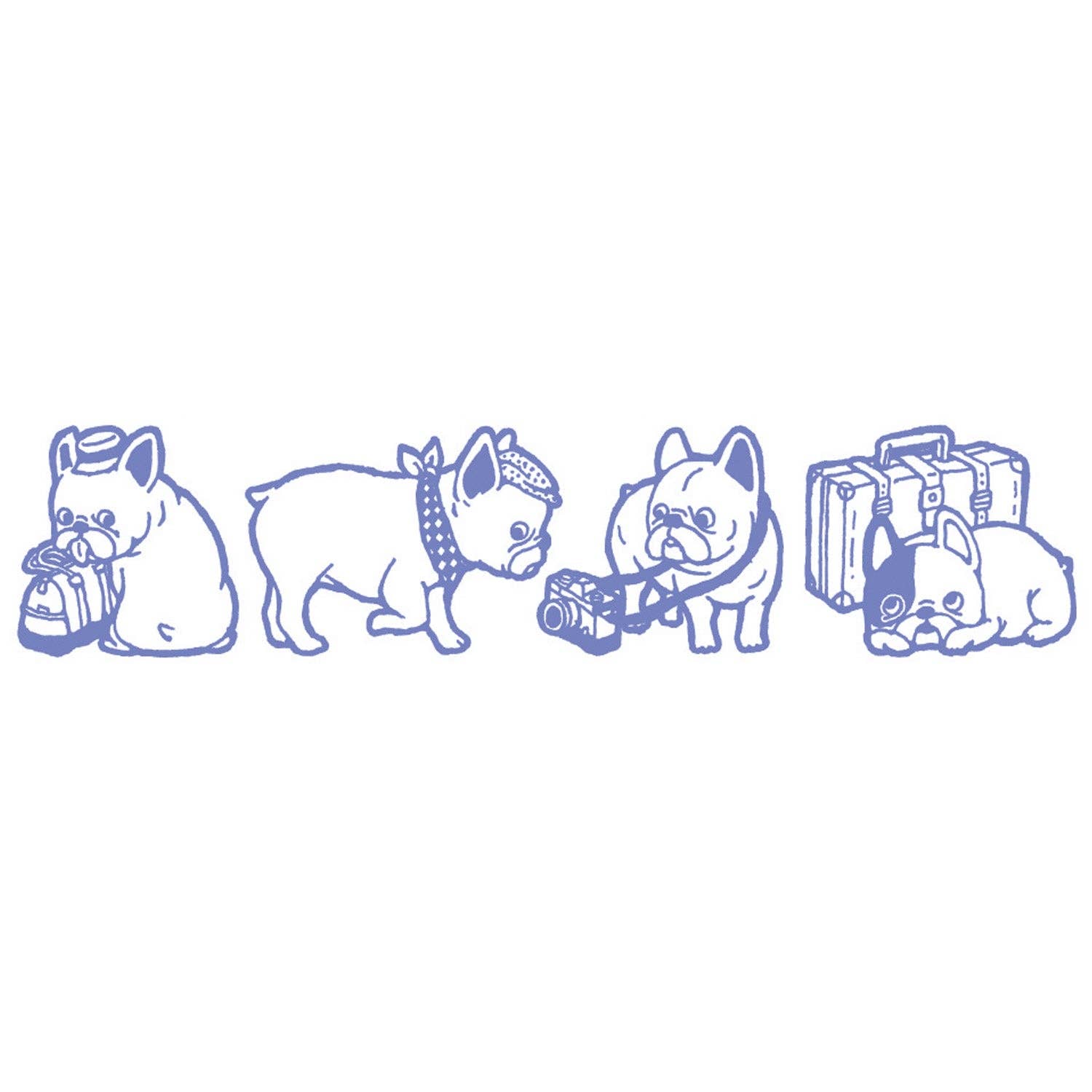 Mini Deco Rollers: Suitcases