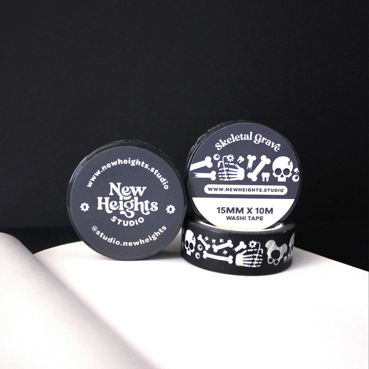 Skeletal Grave Washi Tape | New Heights Studio