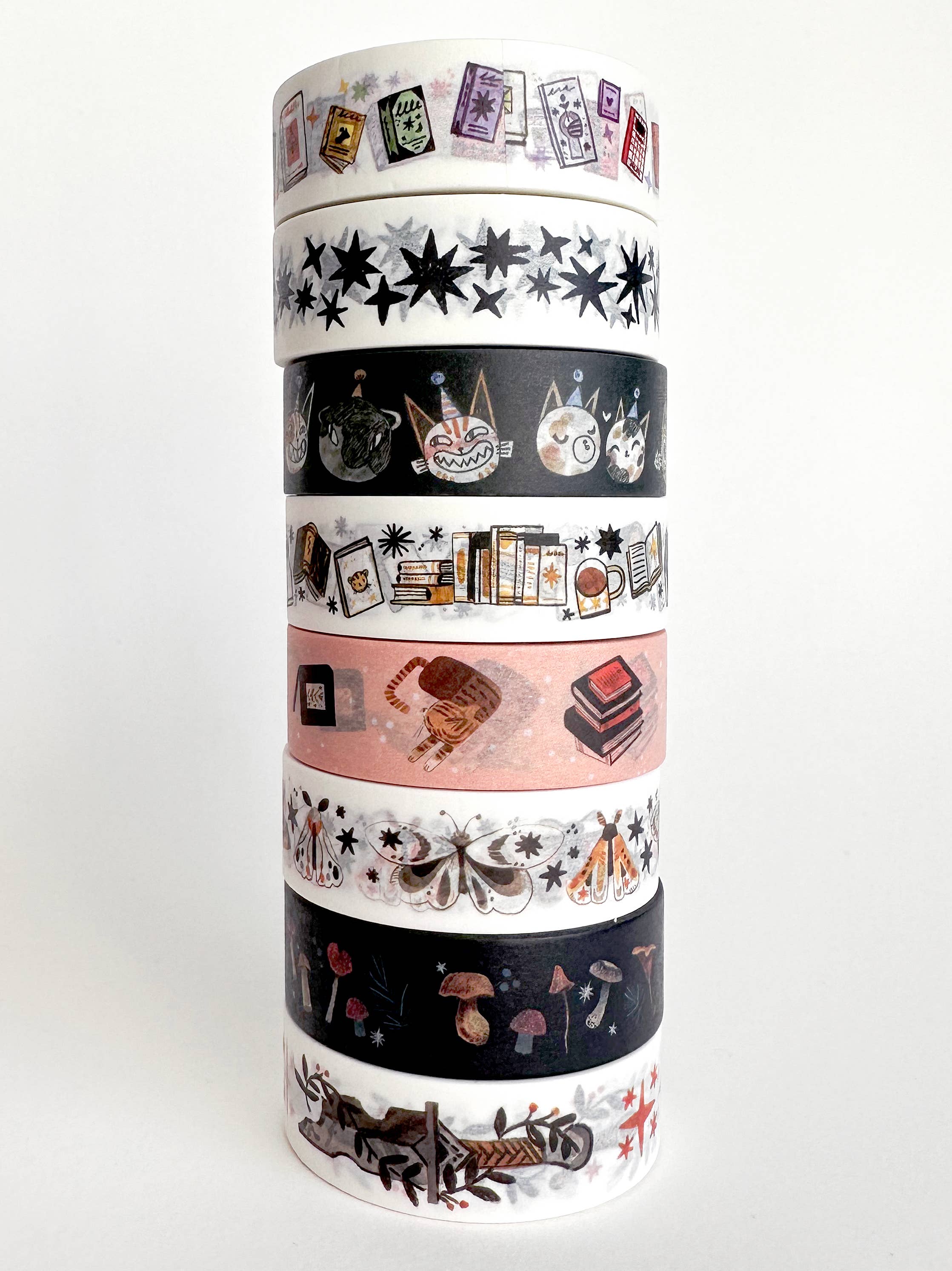 Mushrooms in Autumn Washi Tape