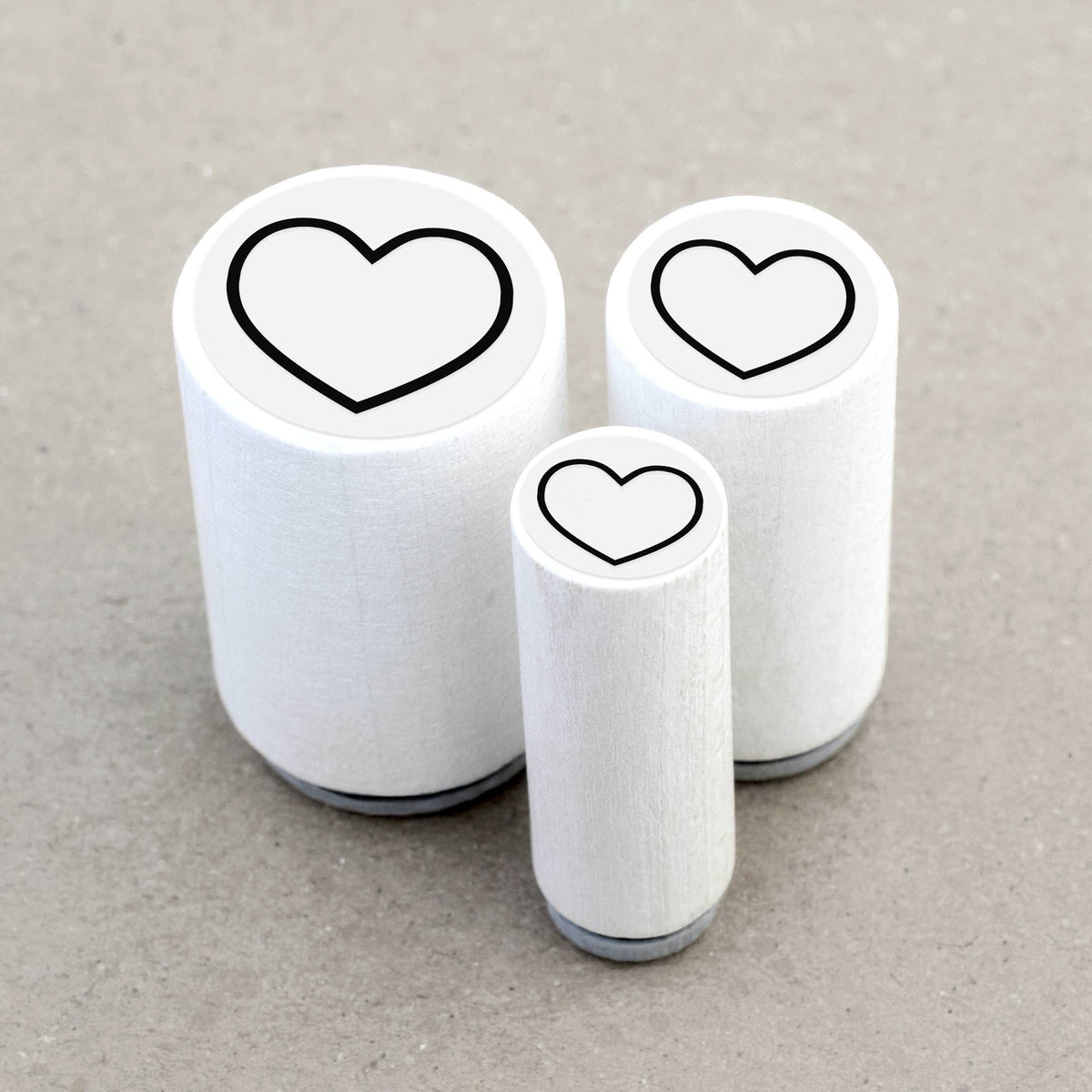 Outline Heart Mini Stamp | Merry & Bright