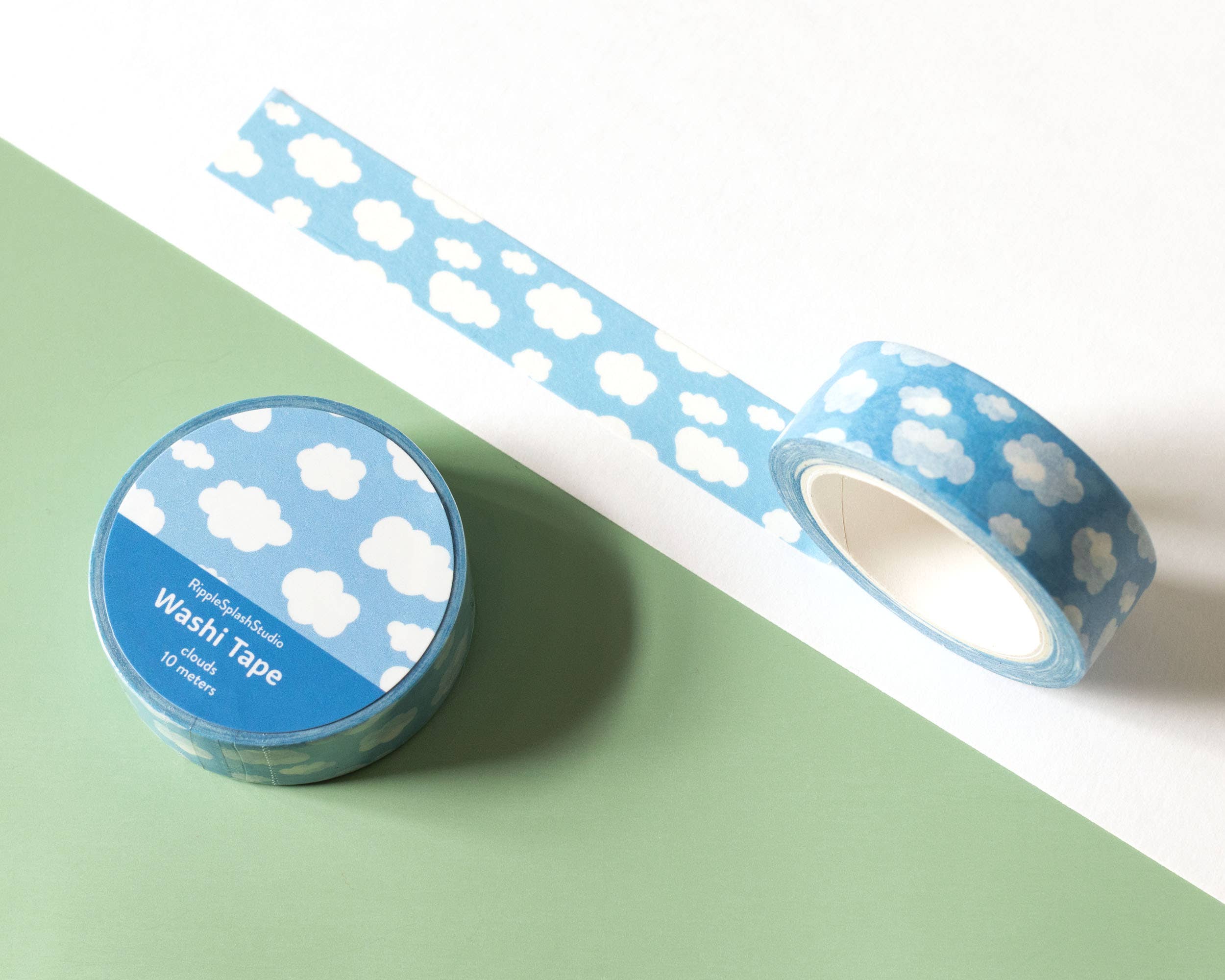 Clouds Washi Tape | RippleSplash Studio