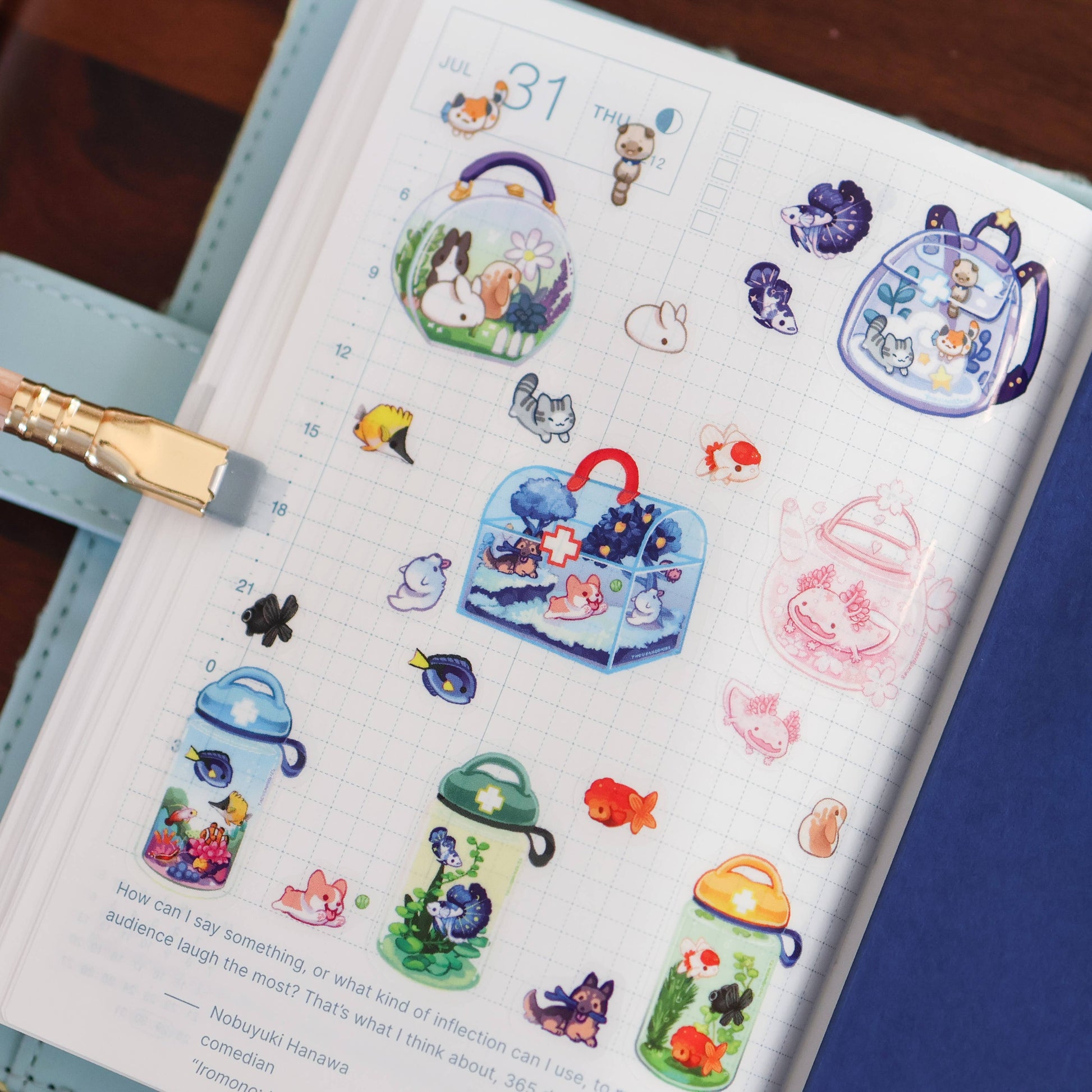 First Aid Kit Clear Sticker Sheet by Thousand Skies | Papertail Fox
