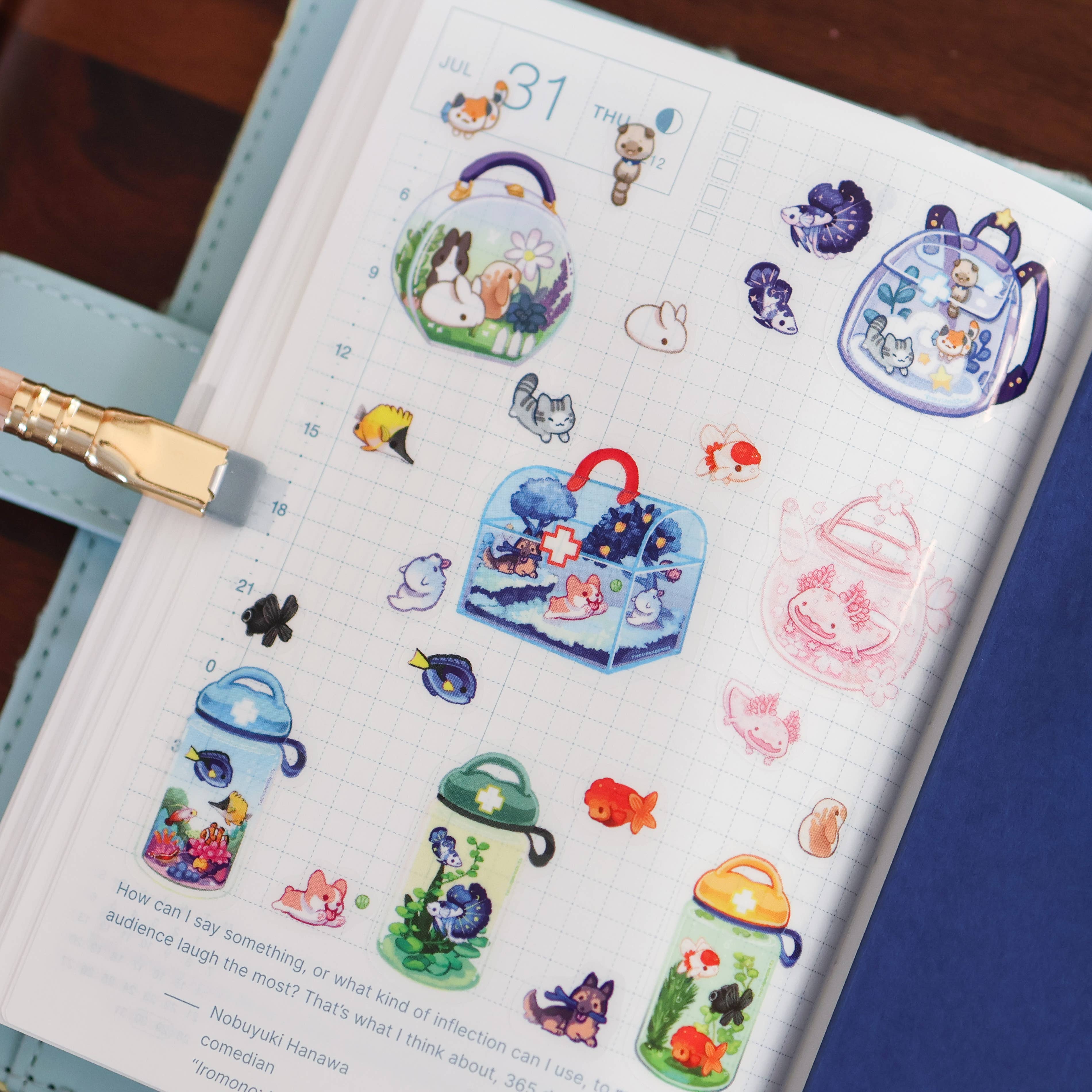 First Aid Kit Clear Sticker Sheet by Thousand Skies | Papertail Fox