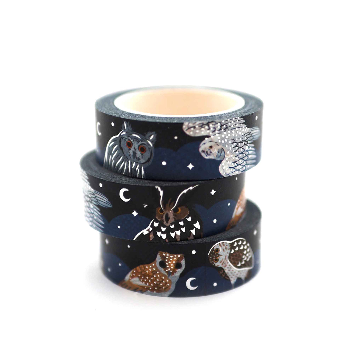 Owl Single Roll Washi Tape by Shoal | Papertail Fox