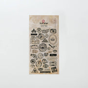 Vintage Stamp Sticker Sheet by Suatelier