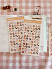 Cat Loafs Mini Sticker Sheet no.083 (ver. 2) by Cherry Rabbit | Papertail Fox