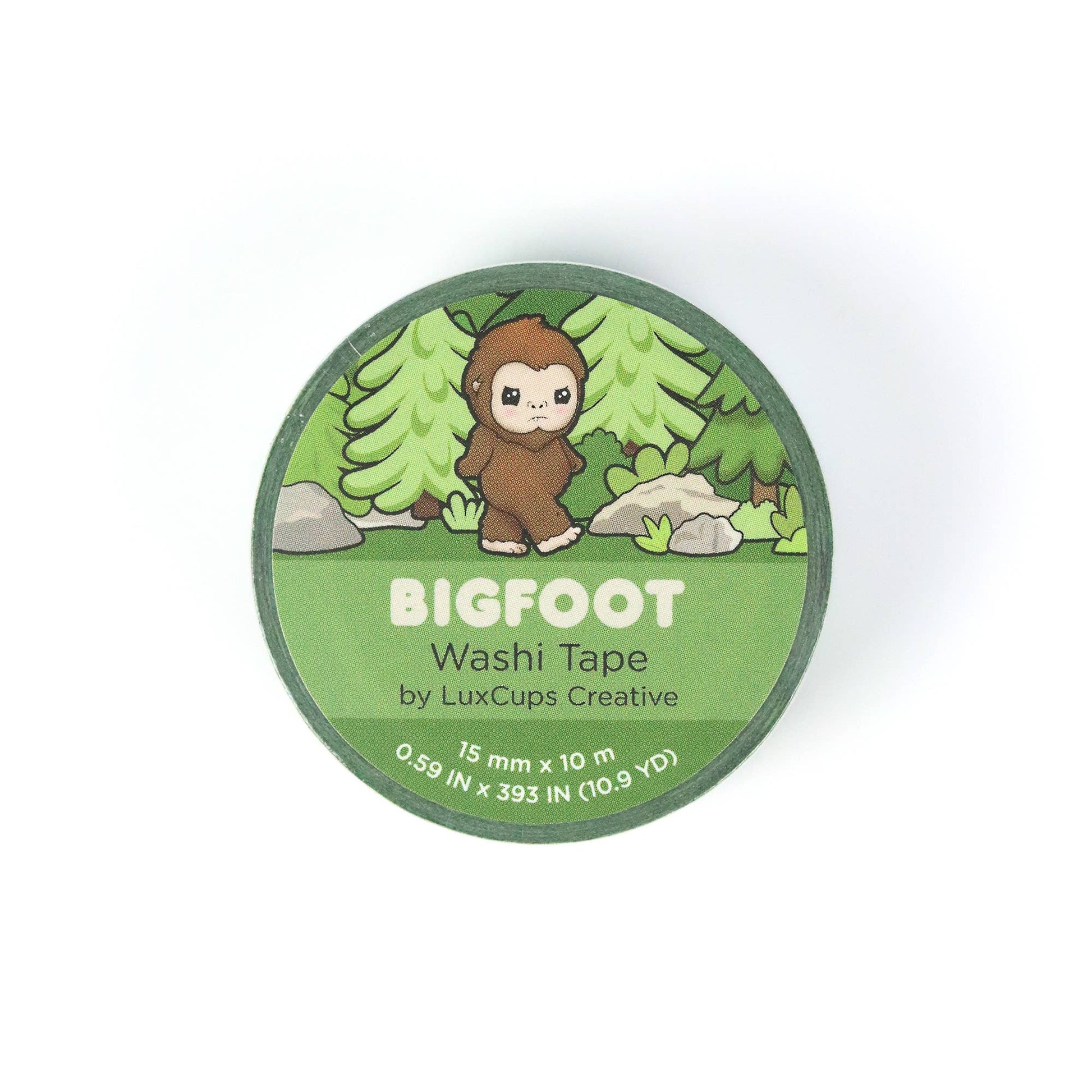 Bigfoot Washi Tape by LuxCups Creative | Papertail Fox