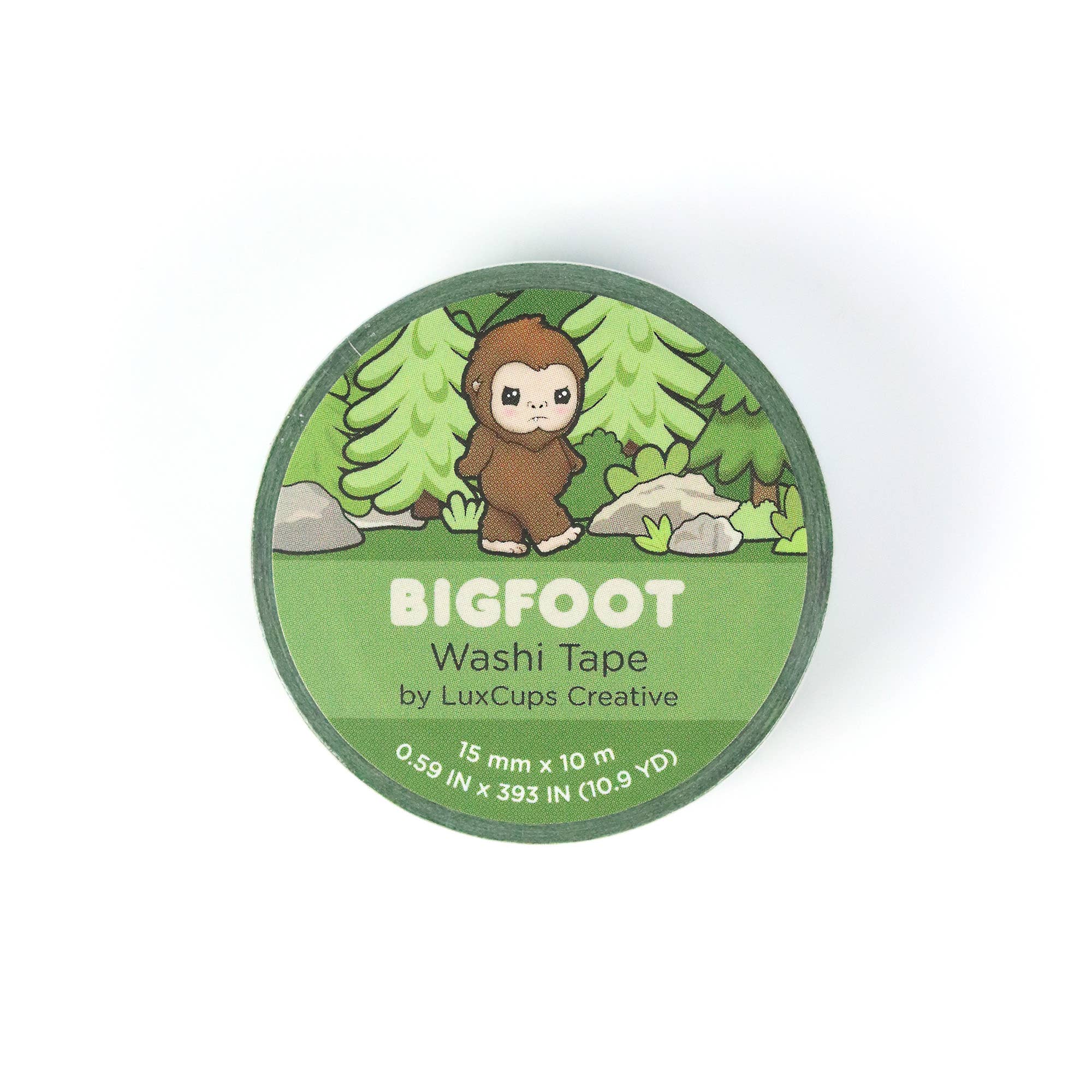 Bigfoot Washi Tape by LuxCups Creative | Papertail Fox