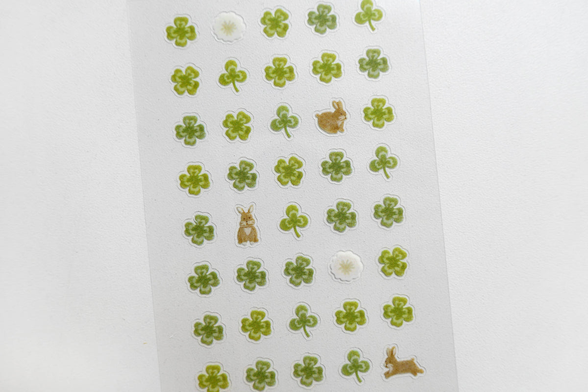 Lucky Clover Mini Sticker Sheet by Suatelier