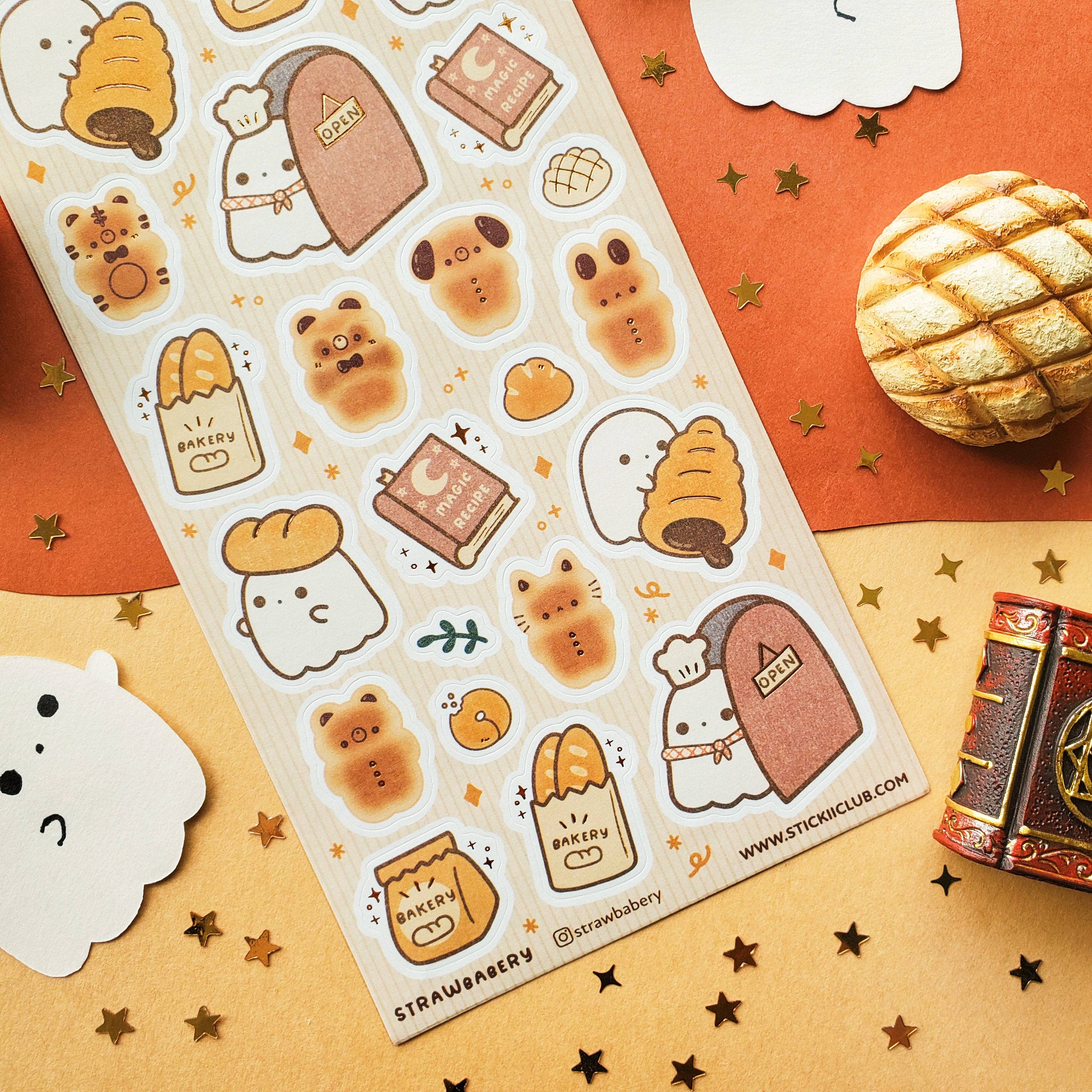 Boo’s Bake Shop Sticker Sheet | Stickii