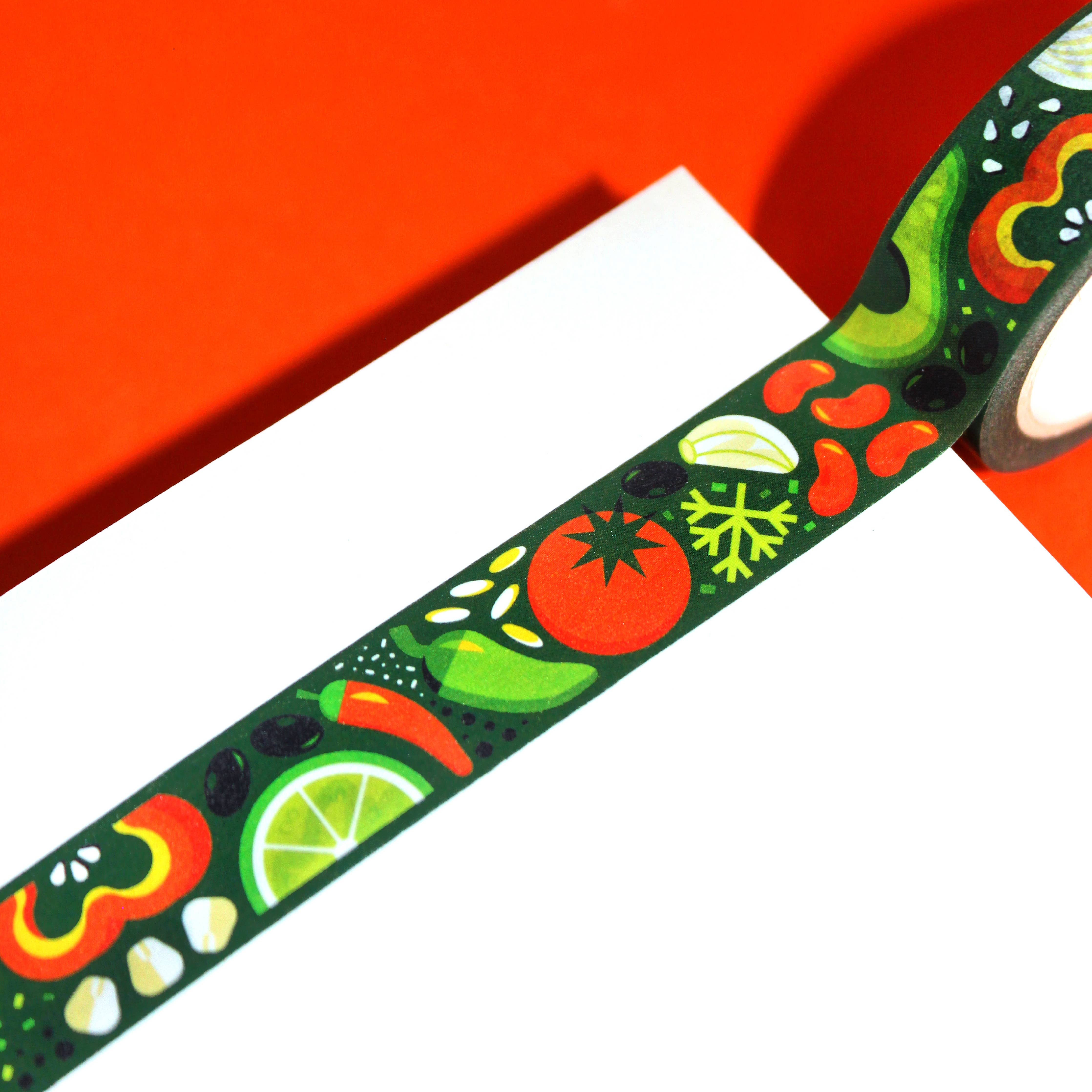 Latin Produce Washi Tape | New Heights Studio