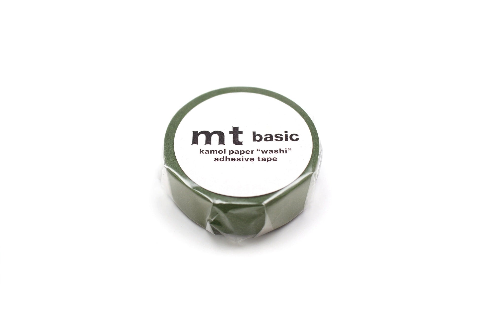 Olive Green Matte MT Solids Washi Tape | MT Masking Tape