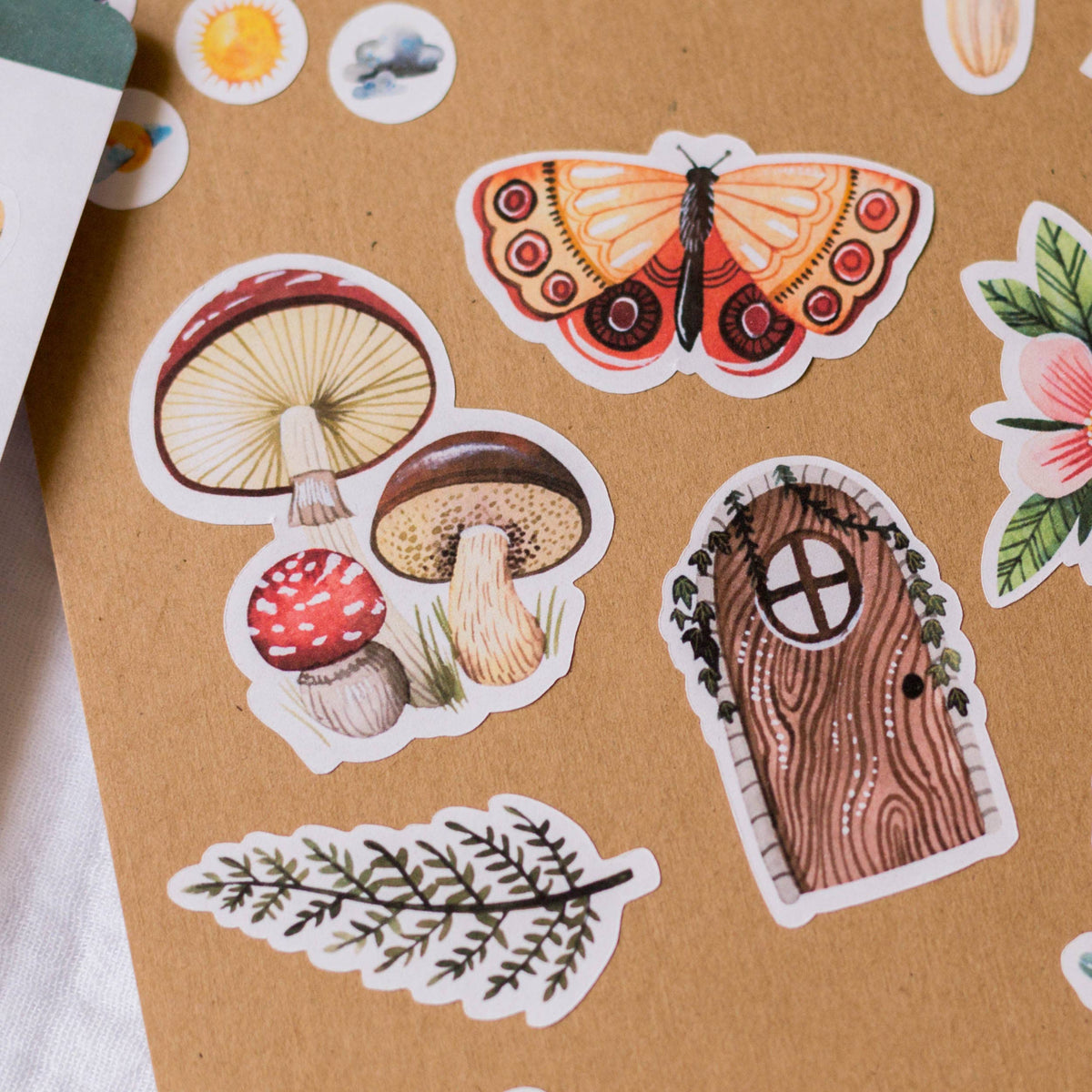 Forest Sticker Sheet | Wild Pencil Studio