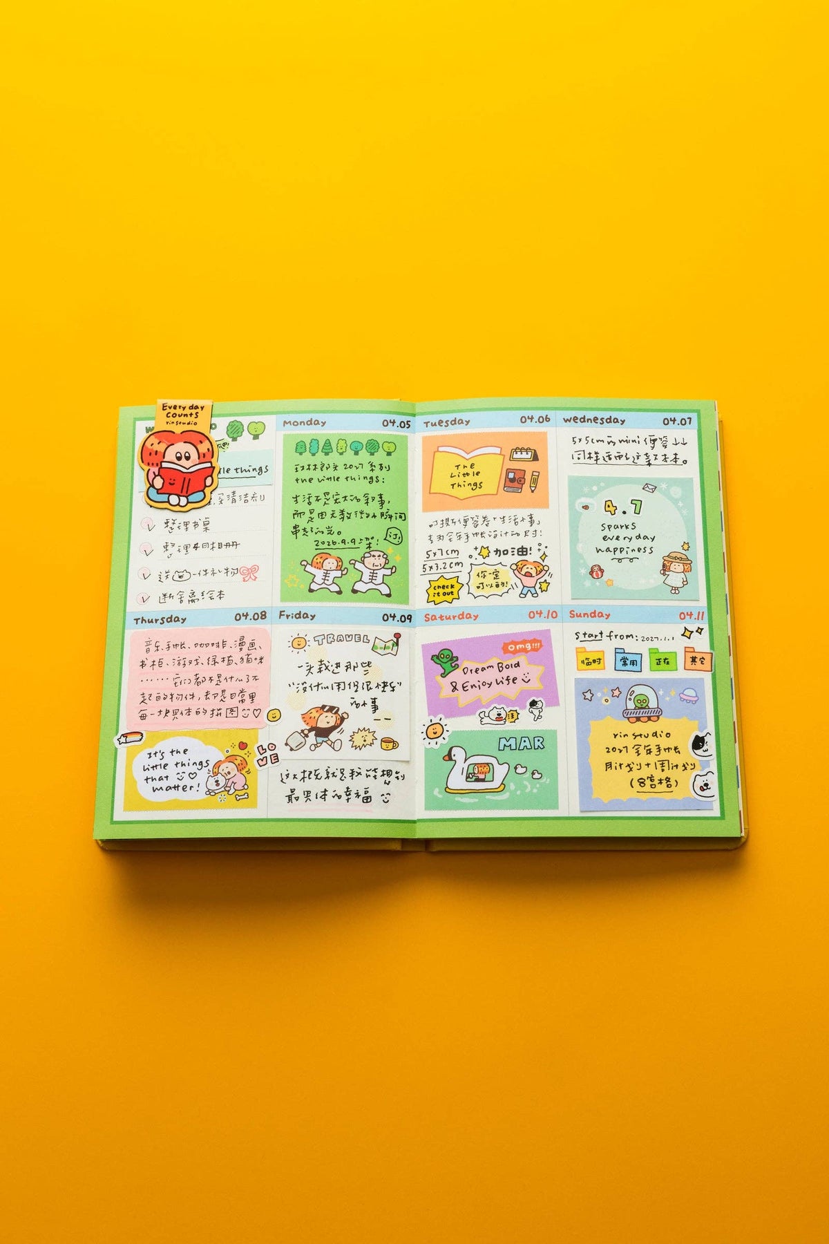 The Little Things 2027 Planner | RiN! Studio