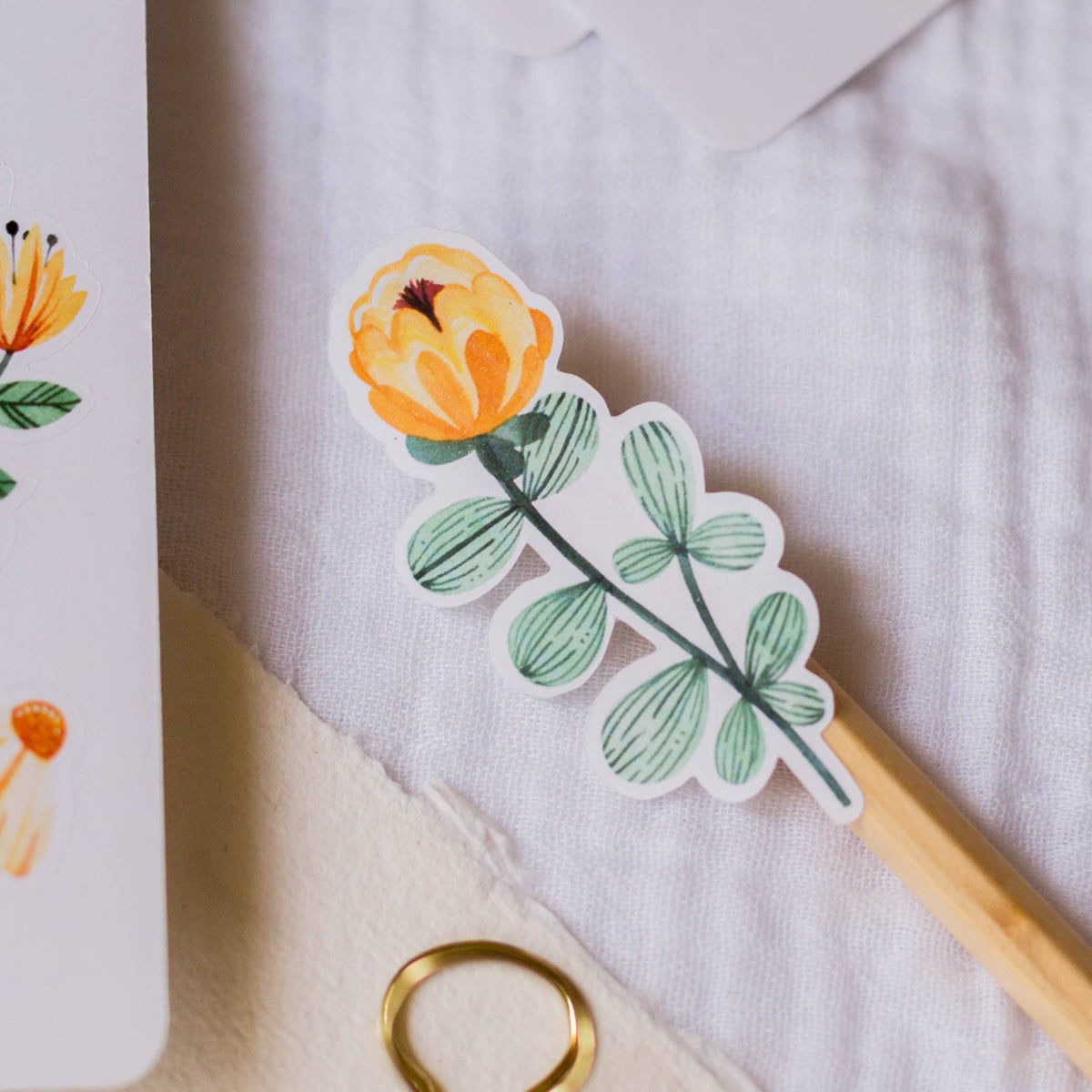 Flowers I Sticker Sheet | Wild Pencil Studio
