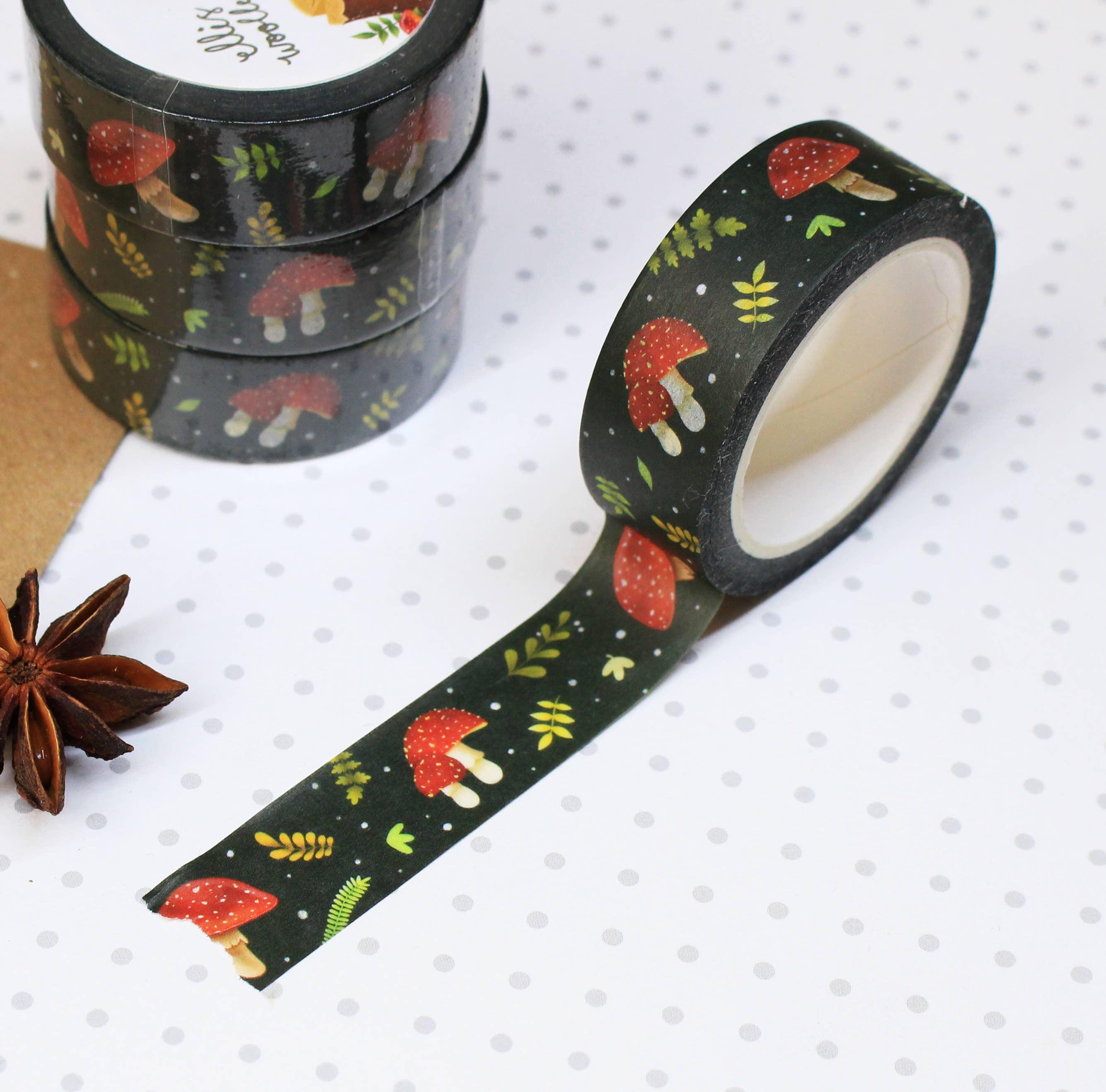 Toadstool Washi Tape | Ellis Woolley Illustration - Papertail Fox