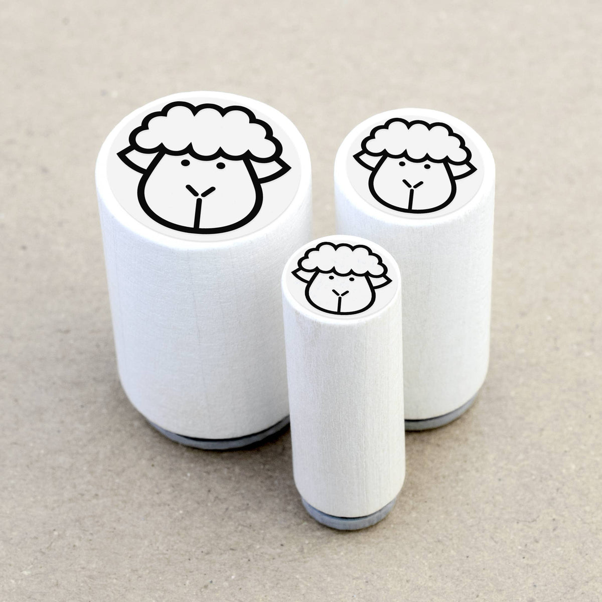 Sheep Face Mini Stamp | Merry & Bright