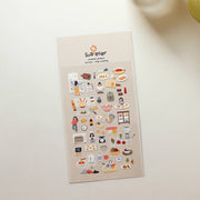 Vlog Cooking Sticker Sheet by Suatelier