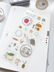 A Day with Friends Sticker Sheet | Kubo and Lucy - Papertail Fox