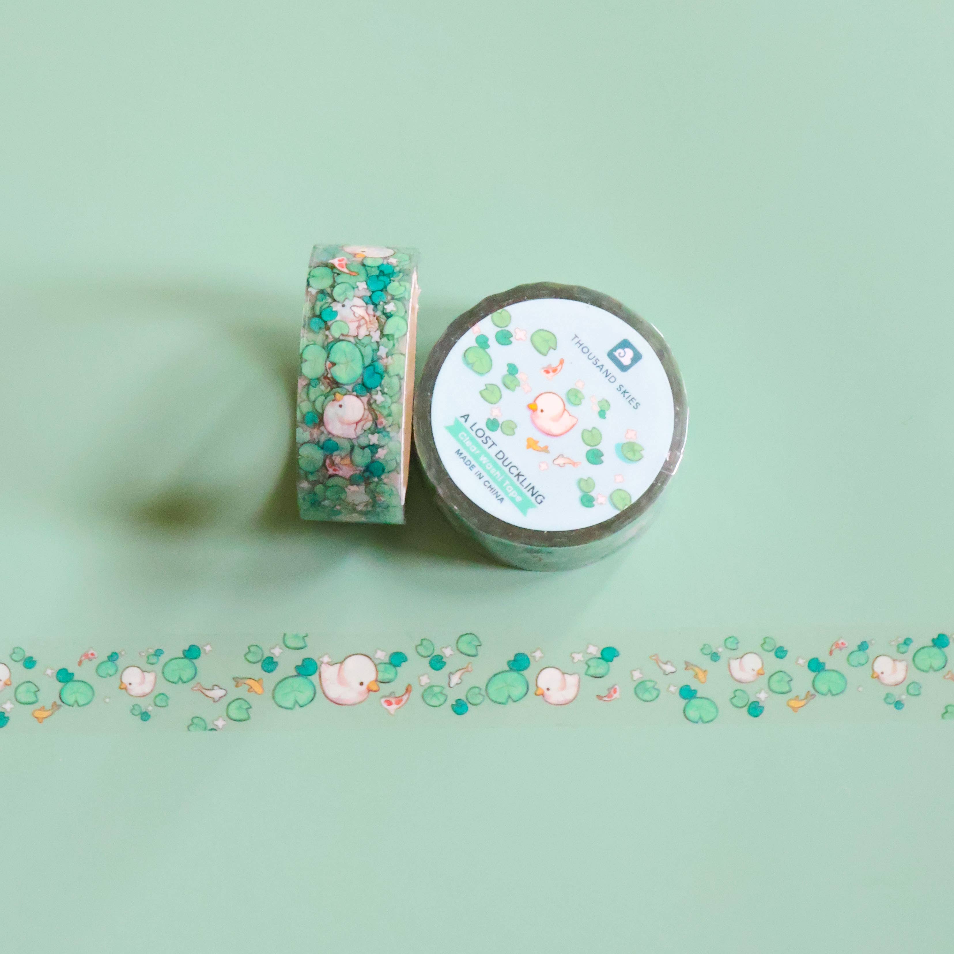 Thousand Skies A Lost Duckling Tape PET Tape - 15mm Glossy Finish
