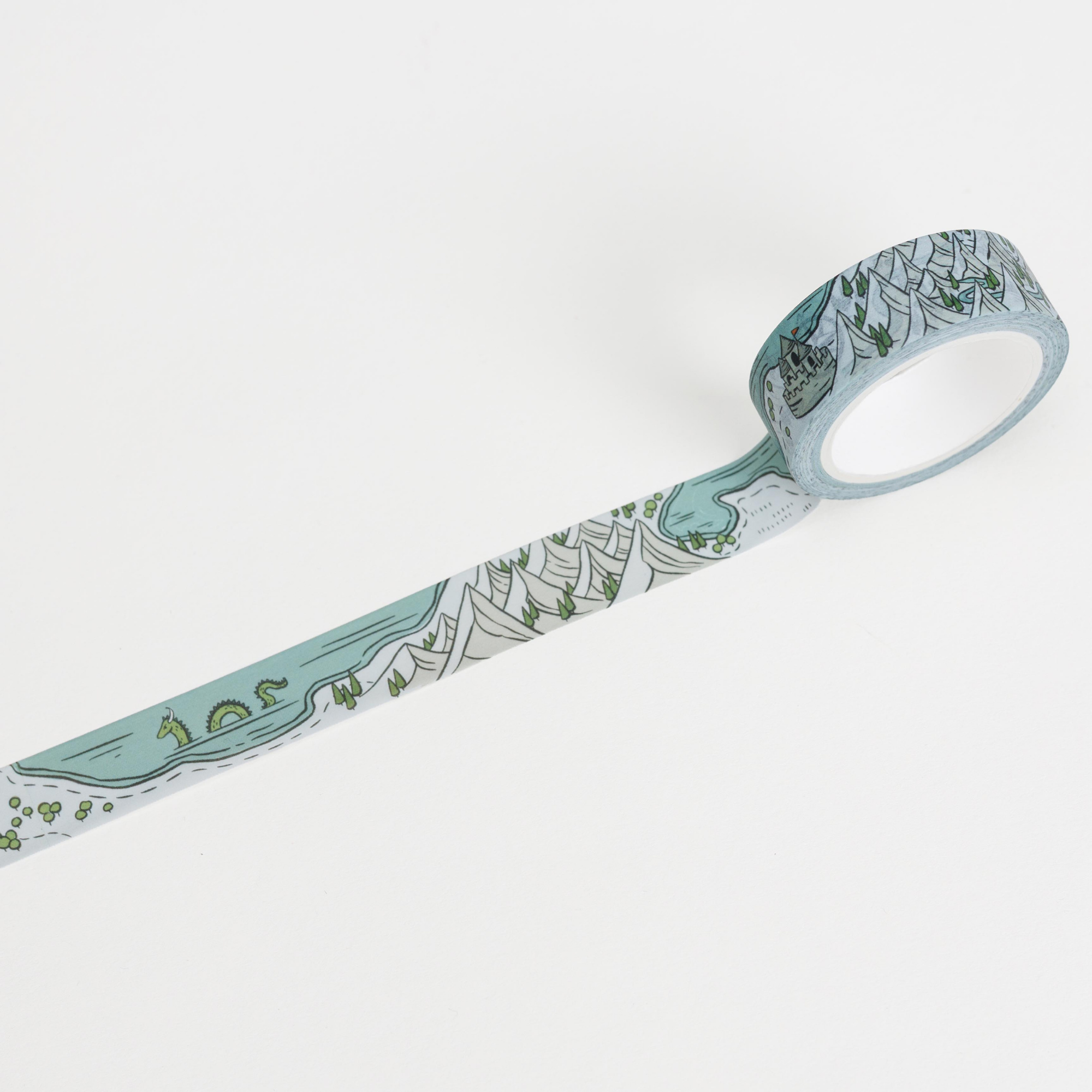 Fantasy Adventure Map Washi Tape